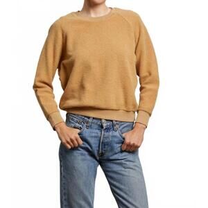 perfectwhitetee Ziggy Crewneck Inside Out Sweatshirt NWT